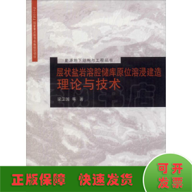 層狀鹽巖溶腔儲庫原位溶浸建造理論與技術(shù)