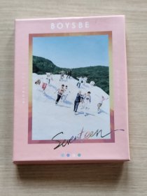 SEVENTEEN BOYSBE （歌词本，明信片，贴纸，海报，光盘一张，全套齐全）全新未翻阅。