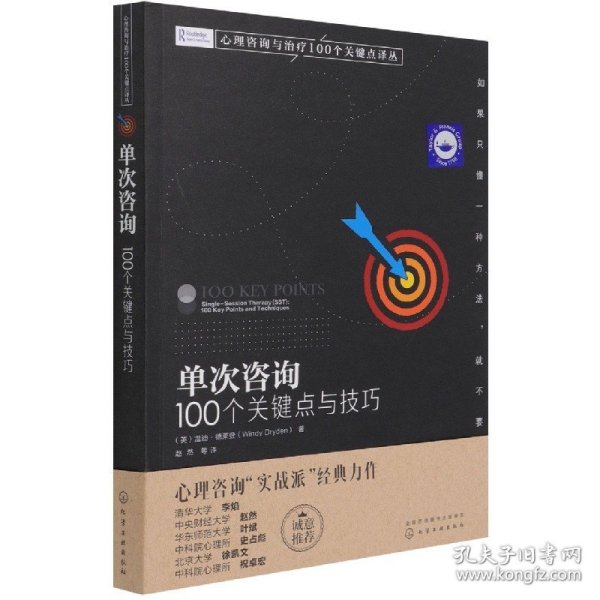 心理咨询与治疗100个关键点译丛--单次咨询：100个关键点与技巧