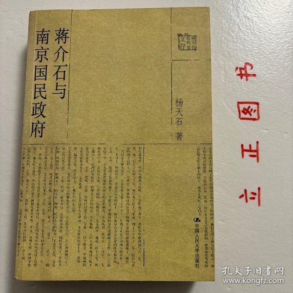 蒋介石与南京国民政府