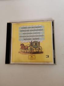 贝多芬小提琴奏民鸣曲（3、4）cd唱片