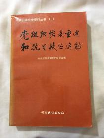 党组织恢复重建和抗日救亡运动