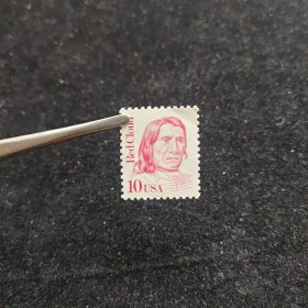 美国邮票 1986~94年普票.名人.印第安酋长红云 新