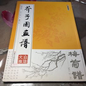 墨点字帖芥子园画谱 梅菊谱