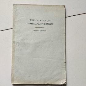 the calculi of lambda-conversion（1951年英文版）