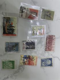 老纪特邮票旧票10张不同 一起90