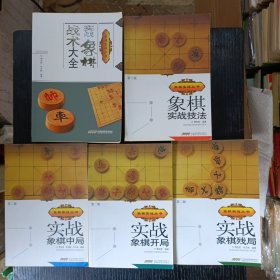 象棋实战丛书：实战象棋战术大全 象棋实战技法 实战象棋开局 实战象棋中局 实战家棋残局 五册合售