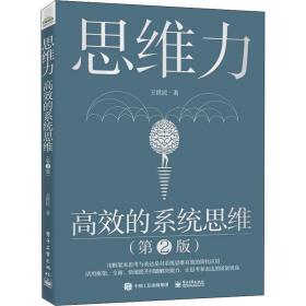 思维力 高效的系统思维(第2版) 伦理学、逻辑学 王世民 新华正版