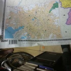 云南省地图
西南地区交通旅游系列图之（四）
