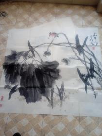 著名画家陈乃奎国画一帧（96X86）