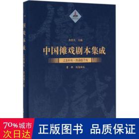 中国傩戏剧本集成：江淮神书·南通僮子戏