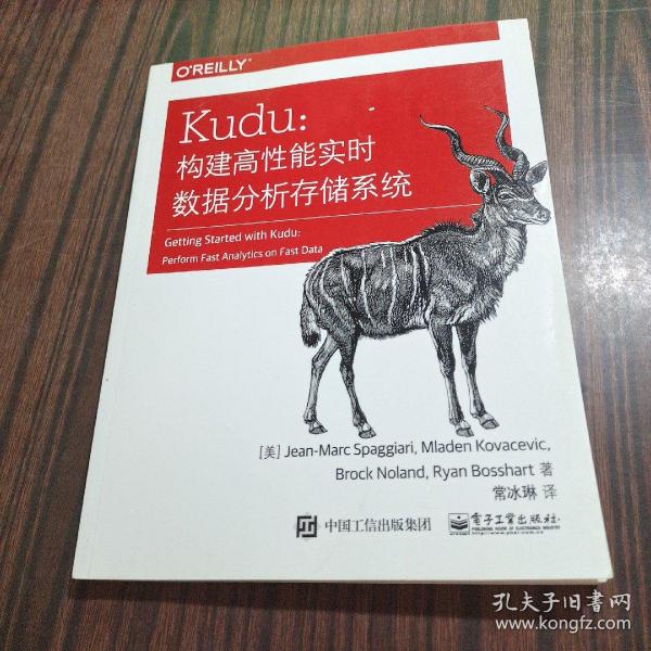 Kudu：构建高性能实时数据分析存储系统(博文视点出品)