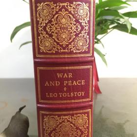 War and peace Franklin library limited edition 战争与和平 富兰克林出版社 限量版Leo Tolstoy 列夫 托尔斯泰