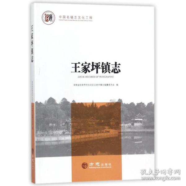 王家坪镇志/中国名镇志文化工程