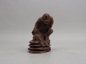 竹雕长眉罗汉