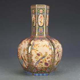 景德镇陶瓷花瓶 珐琅彩瓷器 粉彩瓷器