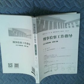 刑事检察工作指导2021年 第4辑