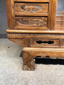 古董传世木器明清老家具清代海南黄花梨架子床