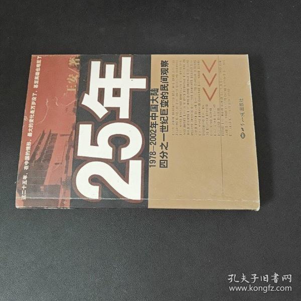 25年：1978～2002年中国大陆四分之世纪巨变的民间观察