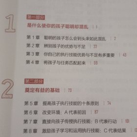 聪明却混乱的孩子：利用“执行技能训练”提升孩子学习力和专注力