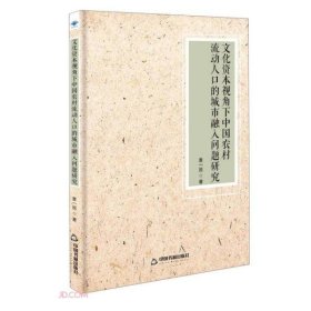 正版包邮 文化资本视角下中国农村流动人口的城市融入问题研究 袁一民著 中国书籍出版社