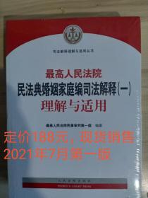 最高人民法院民法典婚姻家庭编司法解释（一）理解与适用