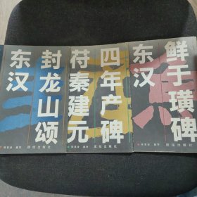 东汉封龙山颂、苻秦建元四年产碑、东汉鲜于璜碑【3本合售】