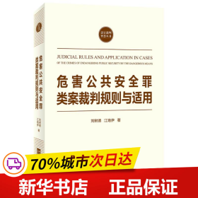 危害公共安全罪类案裁判规则与适用