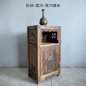 清代，老榆木书柜，造型素雅漂亮！老包浆好！适合书房雅室摆放！全品！