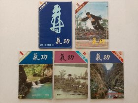 气功（1983年4.5期1984年1.2.5）5本合售！