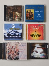 癒音原声轻音乐CD 中国 西藏 印度 日本 俄罗斯 西班牙 丹麦 英国 美国 等国家地区 世界宗教音乐精选合辑2CD（中国佛教、藏传佛教、印度教、Judaism、俄罗斯东正教等多种） 希腊东正教堂的拜占庭音乐 印度两种：The Healing Music、Sacred Chants of Devi 自藏品 议价出
