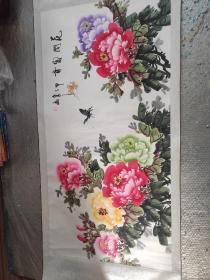 字画类>陈桂芳画牡丹