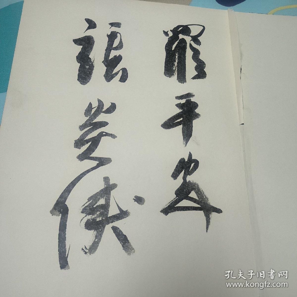 罗铭教授遗作展开幕签名册