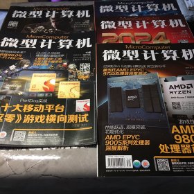 微型计算机杂志 2024年 5月（1本）10月（2本） 12月（2本）【5本合售】