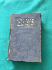 1919年出版欧洲五十年