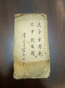 清代名医纯手写创作针灸奇书针病法，正反40页