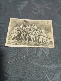 志愿军老照片 文工团队员在朝鲜（张竹筠存留）