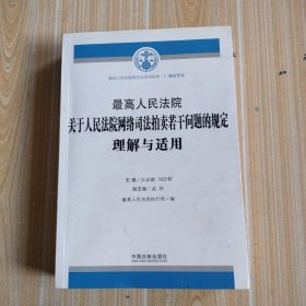 最高人民法院关于人民法院网络司法拍卖若干问题的规定理解与适用