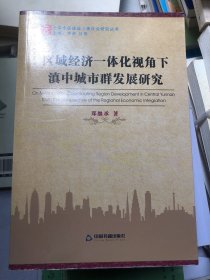 云南全面建成小康社会研究丛书：区域经济一体化视角下滇中城市群发展研究