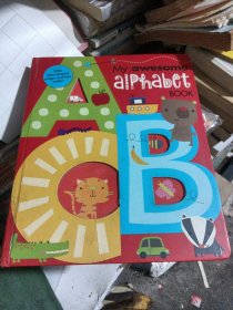 英文原版繪本 My Awesome Alphabet Book 兒童啟蒙26個(gè)字母單詞紙板書 適合2-6歲 童書 兒童英語啟蒙 全彩大開本 精裝
