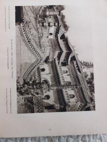 英文原版：《中国建筑与景观》1923年英文112省摄288幅整版版柏石曼高清老照片 建筑风景及内部陈列 Picturesque China（八一电影制片厂藏书钤印如图，实物拍图，内有标注，书法漂亮，实物拍图，请自鉴，可详询 ）