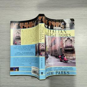 英文原版 Italian Neighbors 大32開