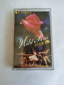《野玫瑰》磁带1本、北京市公*局宣传科专用、试听过、功能正常、正常播放