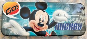 铁皮中双层铅笔盒:MICKEY