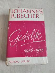 johannes r becher gedichte1926-1935