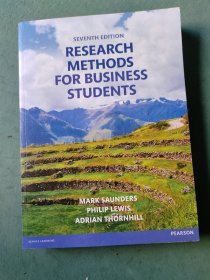 正版Research Methods for Business Students (7th Edition)