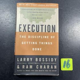 Execution：The Discipline of Getting Things Done英文原版