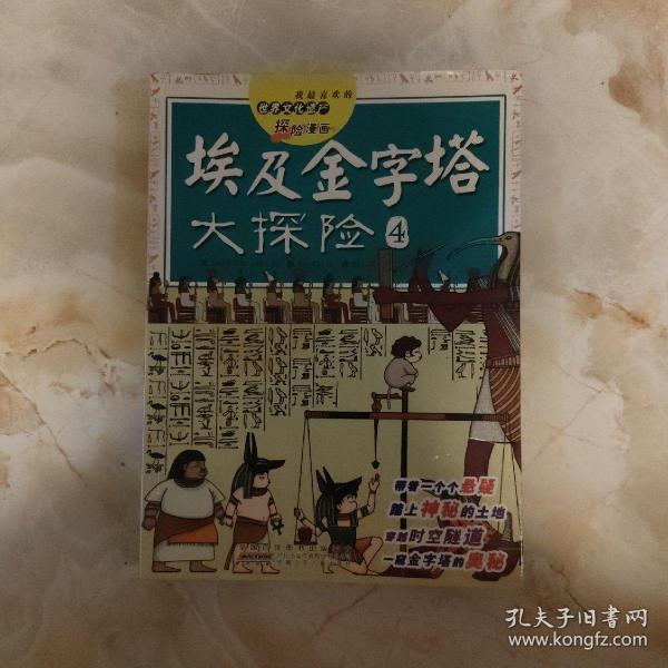 我最喜欢的世界文化遗产探险漫画 埃及金字塔大探险4