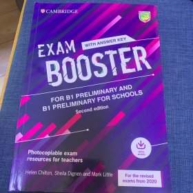 新版2020剑桥pet EXAM BOOSTER forA2 B1考试备考书助跑器高清