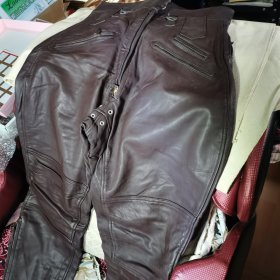 70年代空军飞行员皮裤【库存未用的】